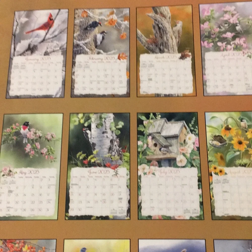 LANG Songbirds 2025 Calendar - GREAT FOR CRAFTS